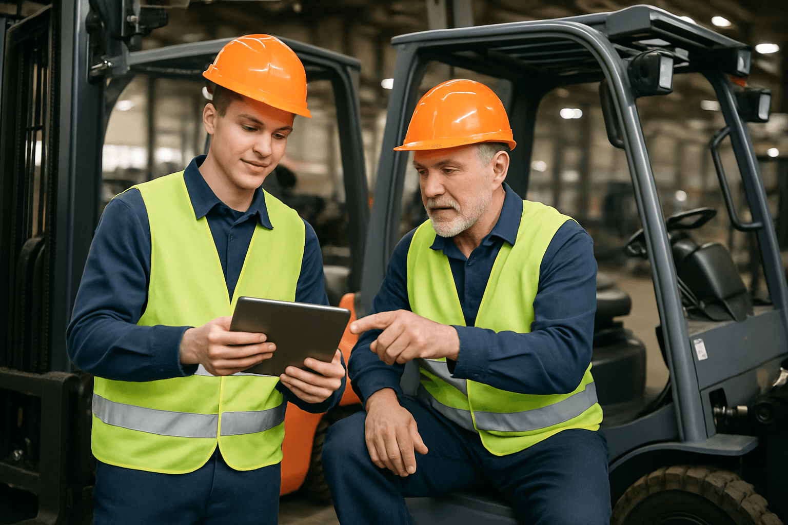 Gabelstaplerschein Alter: Ab wann und bis wann darf man Stapler fahren?