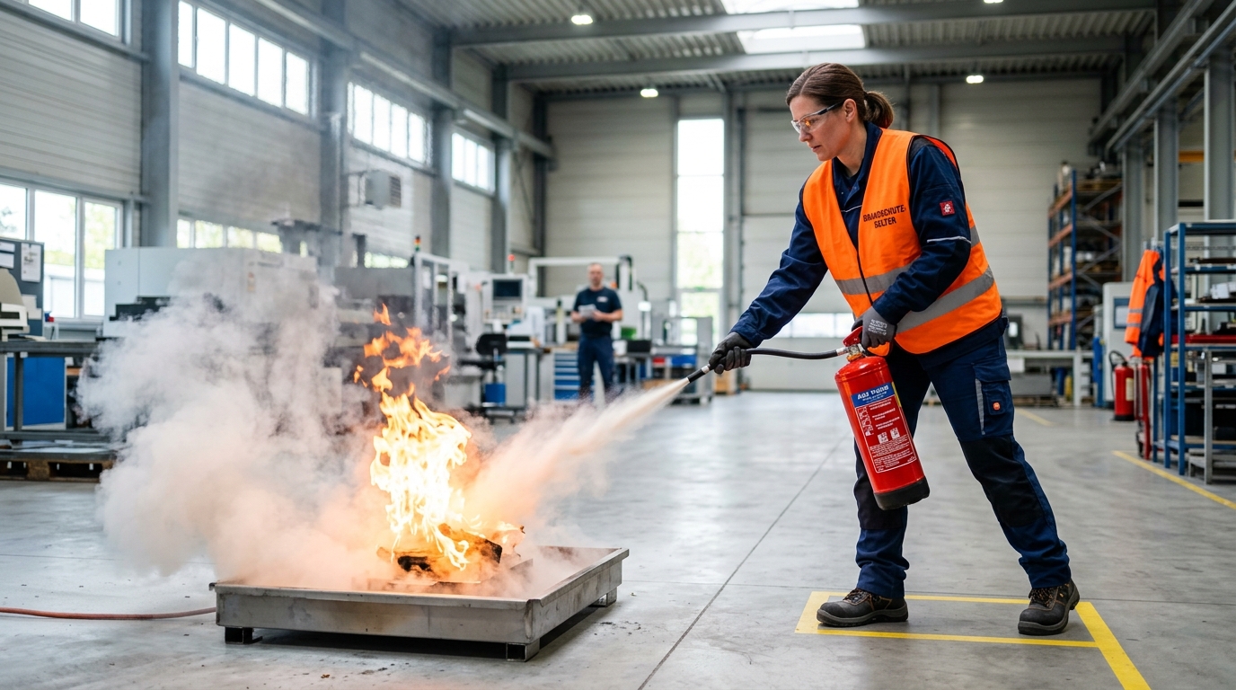 Brandschutzhelfer im Unternehmen — Berechnung der Mindestanzahl nach DGUV und ASR A2.2