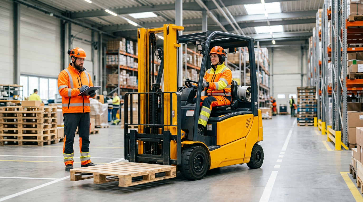 Gabelstaplerschein fuer Mitarbeiter auswaehlen – Praxis-Leitfaden fuer Geschaeftsfuehrer