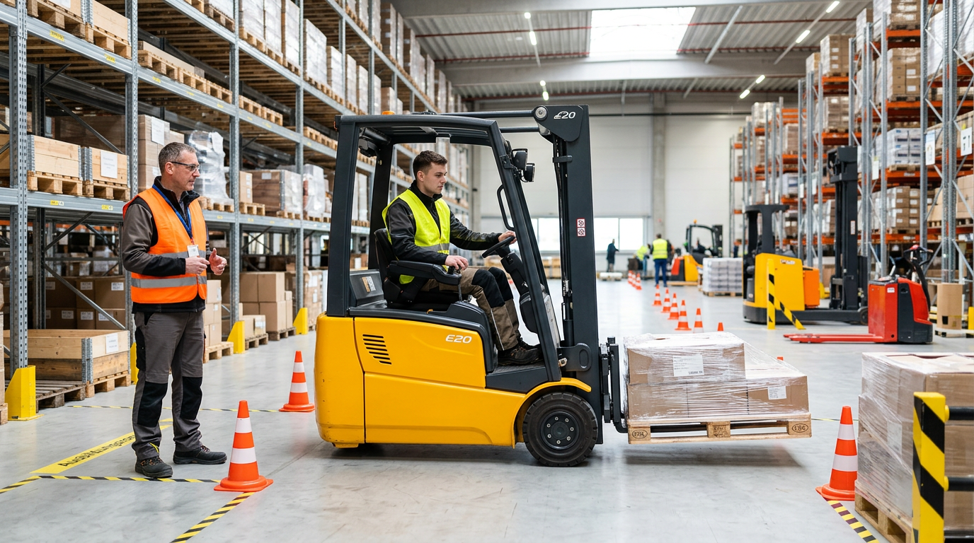Gabelstapler Flurfoerderzeuge Ausbildung – Staplerschein machen 2026